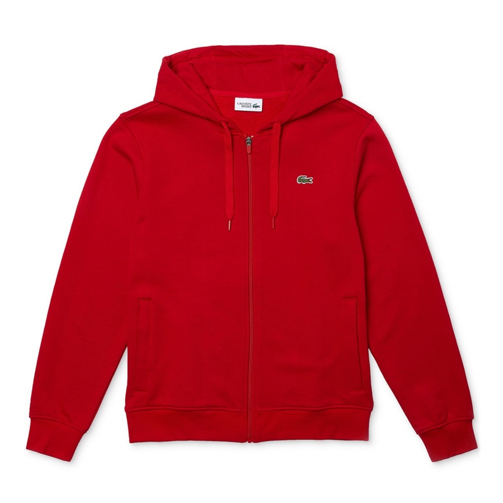 Pink Lacoste hoodie